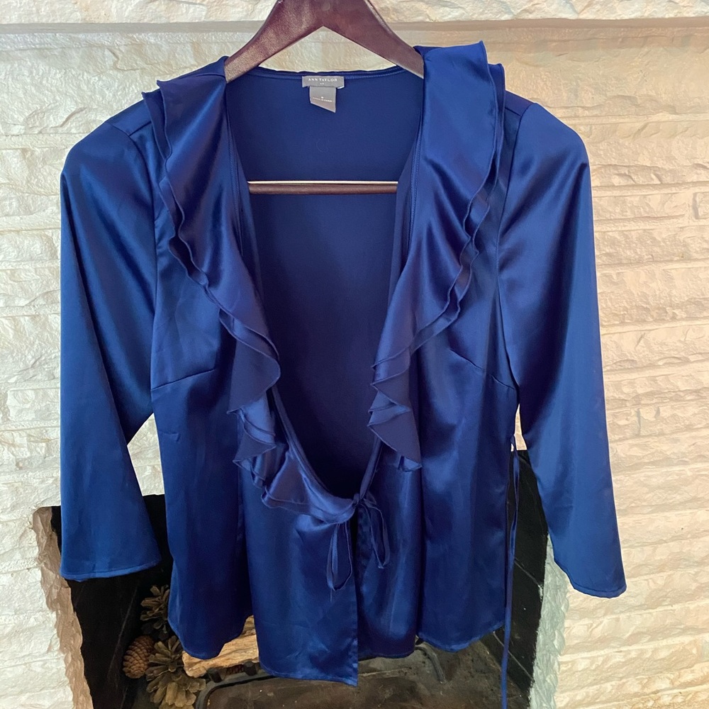 Wrap blouse